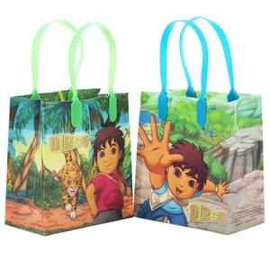 12PCS Go, Diego, Go! Goodie Party Favor Gift Birthday Loot Bags Licensed NEW - Picture 1 of 3