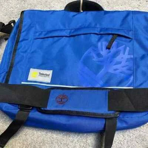 Timberland Crofton Navy Water Resistant Unisex Messenger J0837-438 - Picture 1 of 8