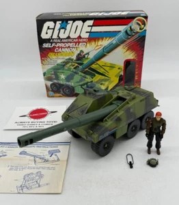 Figura de vehículo Slugger & Thunder 1984 completo con caja GI Joe - Imagen 1 de 4