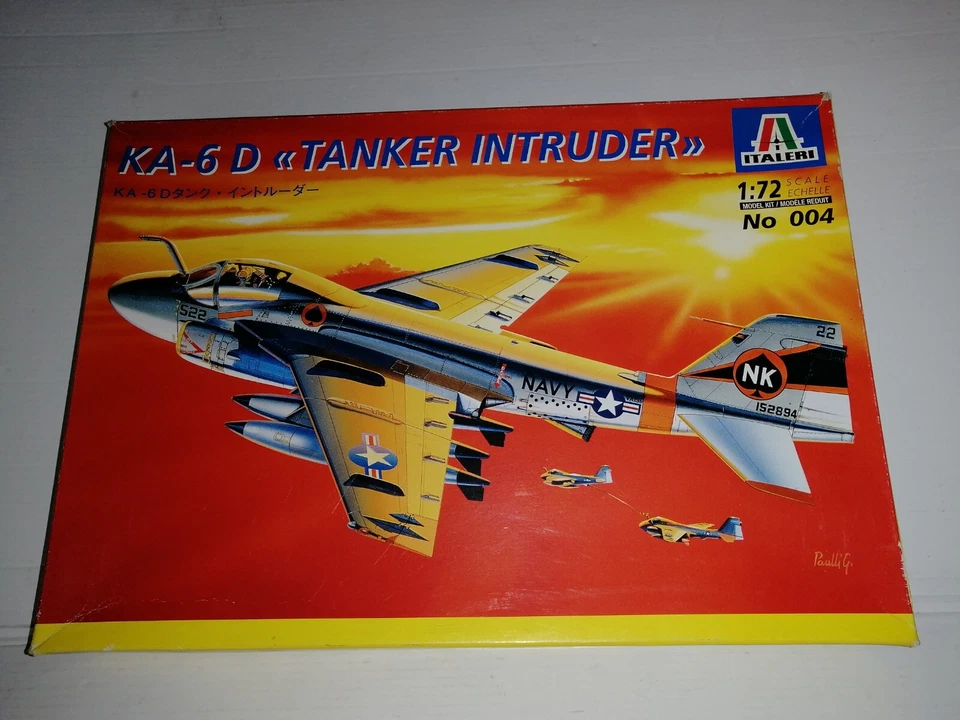 ITALERI 1/72 AEREO KA 6D TANKER INTRUDER NO.004 KIT MONTAGGIO - Immagine 1 di 2