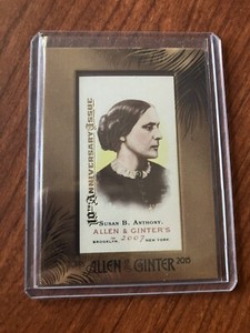 2007 Topps Allen & Ginter's 2015 Framed 10th Anniversary Susan B Anthony #24