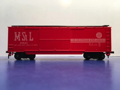 HO Scale "Minneapolis & St Louis" Freight Train Box Car 54650 #2 - Image 1 of 4