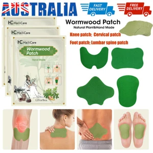 Wormwood Herbal Wellnee Knee Pain Relief Pads Warming Plaster Joint Ache Sticker - Picture 1 of 22