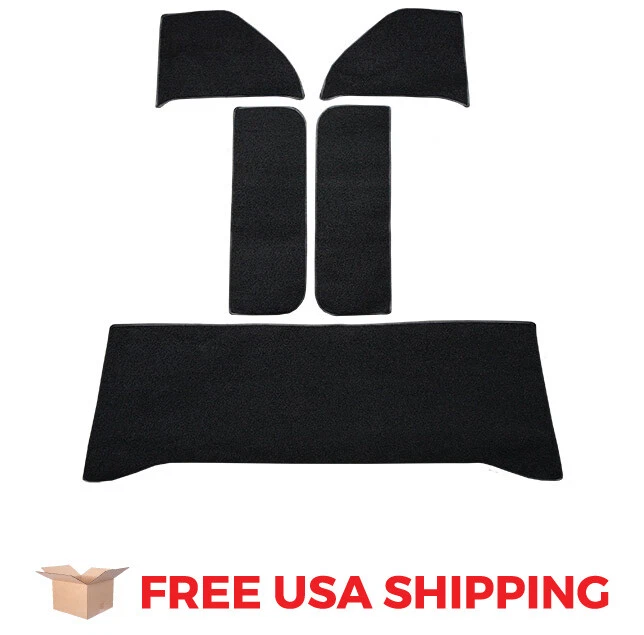 FITS 1960-1963 GMC 1500 Series Rear Cab Wall, Door & Kick Panels Loop Carpet Foto 1 de 1