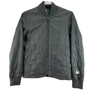 Volcom Scout STN Green Bomber Jacket Quilted Women's Size Small - Picture 1 of 12