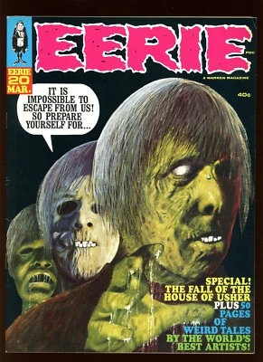 Eerie #20 1969 VF/NM 9.0 High Definition Scans** - Image 1 of 2