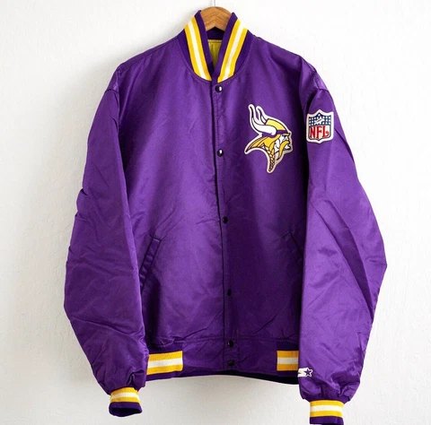 1980s Minnesota Vikings Starter Jacket XXL Vintage Authentic NFL Proline Coat Cover