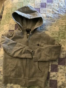 Polo size 5 unisex gray hoodie - Picture 1 of 2