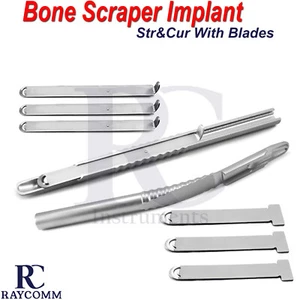 Implante dental raspador óseo injerto cirugía recolección implantología instrumento - Imagen 1 de 3