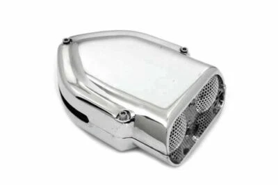 Limpiador de aire Wyatt Gatling cromado cargador en V para Harley Davidson por V-Twin Foto 1 de 2