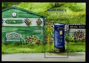 ALDERNEY 2024 CASSETTE POSTALI M/S MNH - Foto 1 di 1