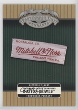 2005 Upper Deck Past Time Pennants Mitchell & Ness Boston Braves 1914 #P-1914