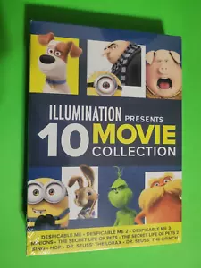 NEW - Illumination 10-Movie Collection DVD - Minions / Grinch / Sing / Dr. Seuss - Picture 1 of 1