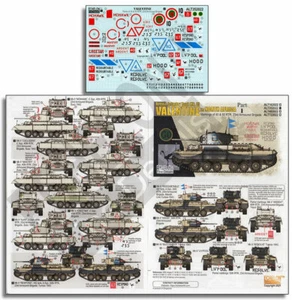 Echelon Fine Details Decals for 1/35 Valentines in North Africa (Pt 1) - Picture 1 of 1