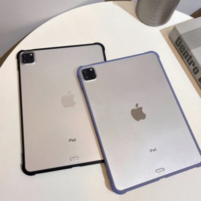 Clear Protect Case Bumper Back Cover For iPad Pro 12.9 11 Air 5/4 10.9 10th 9th - Image 1 of 4