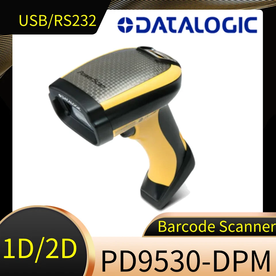 Datalogic PD9530-DPM 1D 2D LED Handheld Barcode Scanner Image Sensor USB/RS232 - Image 1 of 4