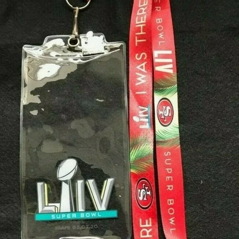 AUTHENTIC SAN FRANCISCO 49ERS SUPERBOWL 54  LINARD FROM ( HARD ROCK STADIUM ) Cover