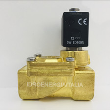 elettrovalvola per irrigazione 12v 1/2 pollice n.c. cc corrente continua 12 bar