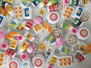 Grocery MINIATURE 12-pcs Food Dishes Kitchen Accessories Random Food Drink - Picture 1 of 3