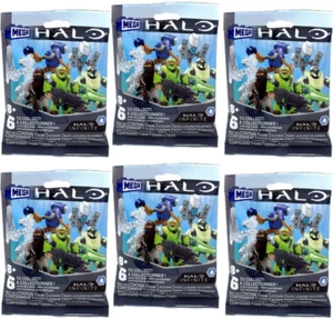 Mega Construx Halo Infinite Series 4 Mini Figures Blind Bags Complete Set of 6 P - Picture 1 of 3
