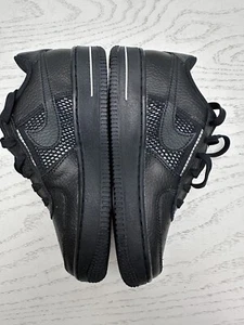 Nike Air Force 1  LV8 big kids Low Mesh Pocket black SZ/3.5 USA - Picture 1 of 7