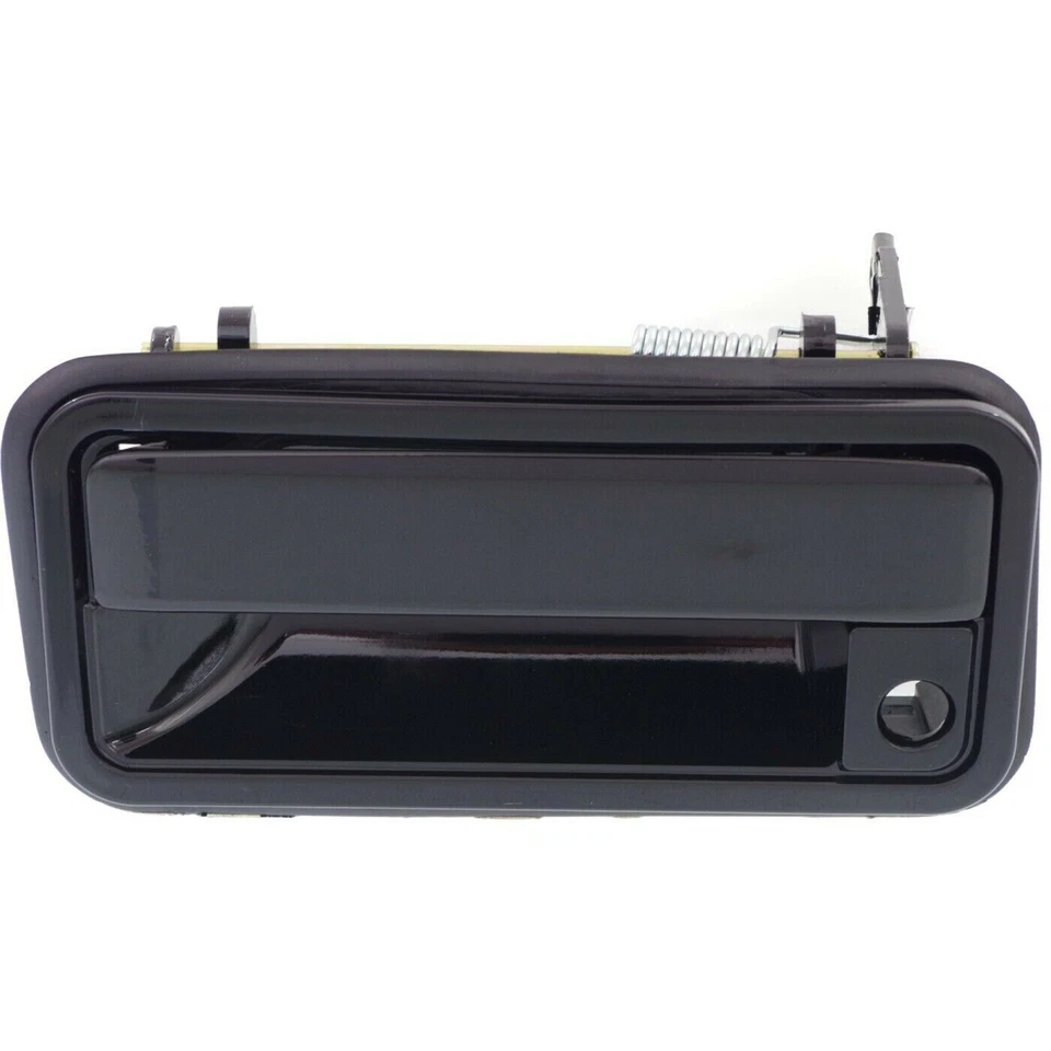 Новая передняя левая наружная дверная ручка гладкая черная подходит для 1992-2000 Gmc Yukon - Изображение 1 из 4