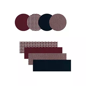 Match Striker Stickers Circles - Rectangles Sizes Strike Paper Adhesive Precut - Bild 1 von 10