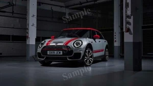 Póster fotográfico Mini John Cooper Works Clubman 2019 alta resolución decoración de pared estampado - Imagen 1 de 1