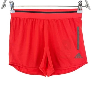 Adidas Climacool Girls Red Shorts Size 11 - 12 Years - Picture 1 of 9