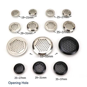 Colador de fregadero de cocina pecera cubierta de drenaje de piso redondo de acero inoxidable de 30-64 mm - Imagen 1 de 8