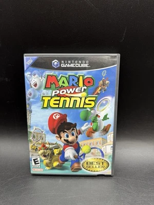Mario Power Tennis (Nintendo GameCube) CIB W/ INSERTS - Image 1 of 4
