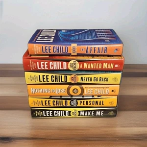 Lee Child Lot Of 6 Jack Reacher Hardcover Books - 4 Are First Edition  - Picture 1 of 22