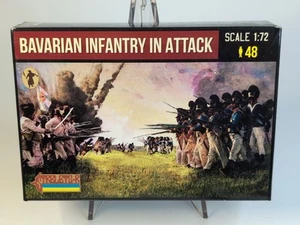 STRELETS-R -BAVARIAN INFANTRY In ATTACK -Napoleonic Wars-48 Soldiers #181- 1:72 - Picture 1 of 3