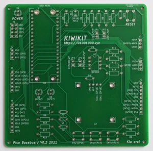 RP2040 Raspberry Pi Pico module KIWIKIT breakout PCB DE - Picture 1 of 2