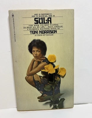 Sula by Toni Morrison 1st /8th Bantam Paperback Edition 1981 VG RARE - image 1 of 4