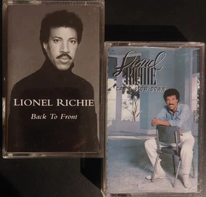 2 x LIONEL RICHIE Cassette Albums ☆Job Lot/Bundle - All Pictured!☆ - Picture 1 of 3
