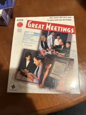 Microsoft Windows And Macintosh Compatible Floppy Disk Meeting Program - Image 1 of 4