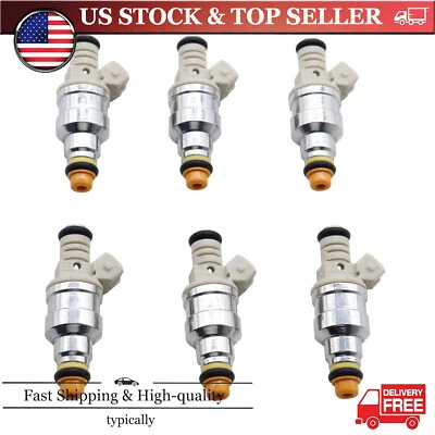 Inyectores de combustible Fit Ford Ranger Windstar Mazda B3000 Sable 3,0 L V6 6 piezas F87E-D2A Foto 1 de 4
