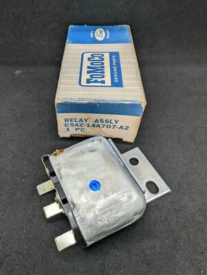 Nuevo de Lote Antiguo Ford Galaxy Thunderbird 1965 1966 Banco Eléctrico Asiento Relé Foto 1 de 4