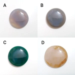 Awesome Multi Color Onyx Cabochon Round Shape Loose Gemstone For Jewelry Making - Picture 1 of 13