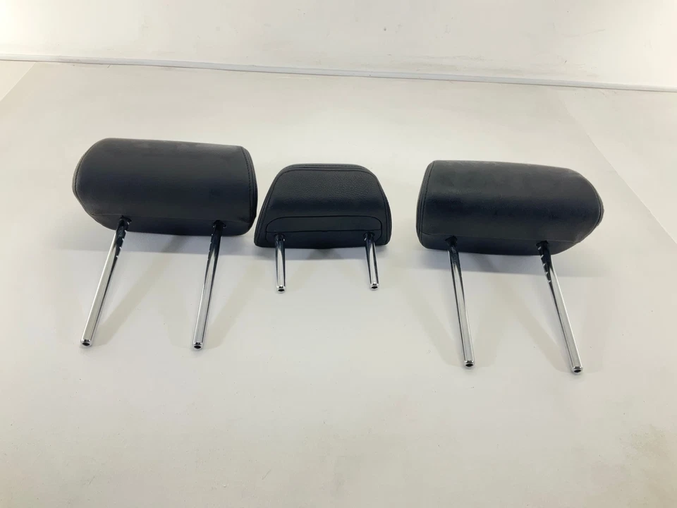 Juego de 3 reposacabezas de asiento trasero 2da fila Dakota negro 14-18 OEM BMW X5 F15  Foto 1 de 4