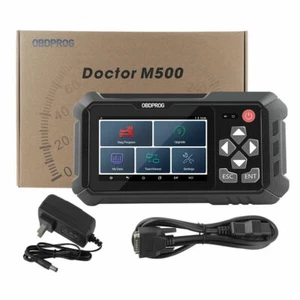 OBDPROG M500 Mileage Odometer Correction Pro-grammer OBD2 Scan Diagnostic Tool - Picture 1 of 6
