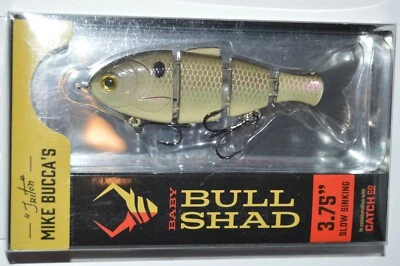 Catch co mike bucca's baby bull shad swimbait 3.75" slow sink gizzard shad - Image 1 of 3