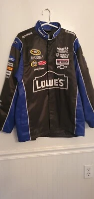 Chaqueta NASCAR Jimmie Johnson Lowe's Chase Authentics Parches Grandes Foto 1 de 4