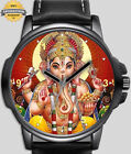 Ganesh Hindu God Religion Worship Stylowy rzadki wysokiej jakości zegarek na rękę sprzedawca z Wielkiej Brytanii