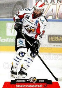 2017-18 Finnish Cardset #314 Markus Kankaanpera