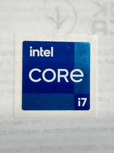 Neu Original Intel Core i7 Inside Case Badge Aufkleber (11. 12. 13. 14. Gen) - Bild 1 von 1