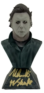 Nick Castle Signed Mini Bust Figure Halloween Michael Myers Autograph Beckett - Picture 1 of 3