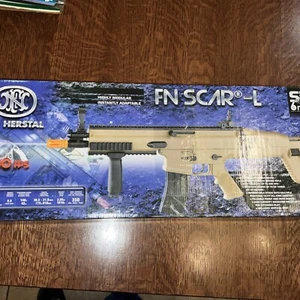 Cybergun FN Herstal-Licensed SCAR-L Airsoft AEG Rifle New in Box - Picture 1 of 19