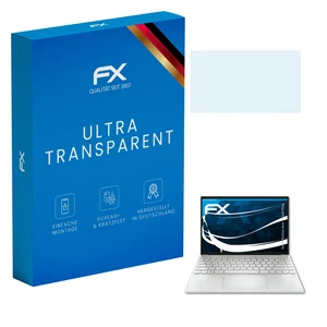 atFoliX 2x Displayschutzfolie für HP Pavilion Aero 13-be0755ng Schutzfolie klar - Afbeelding 1 van 8
